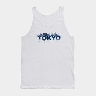 tokyo's urban pulse : edgy streets vibe Tank Top